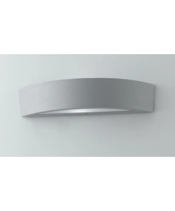 APPLIQUE "TUCSON" PER ESTERNI IN ALLUMINIO ARGENTO, 40W